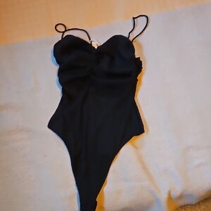 Anine Bing Black Bodysuit